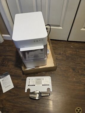 GE Profile - Opal 2.0 ULTRA Nugget Countertop Ice Maker In White